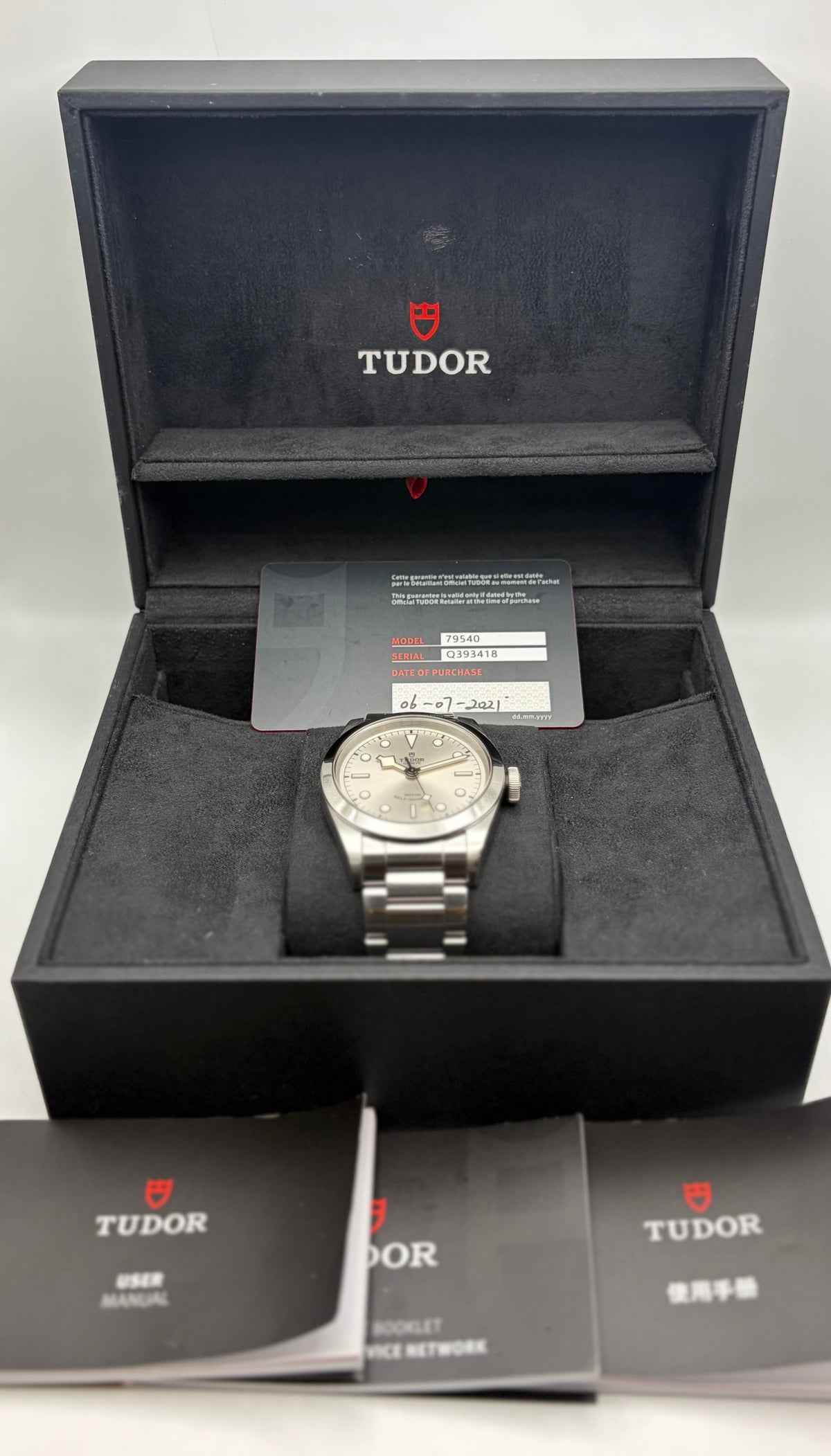 Tudor Black Bay Smiley 79540 41mm