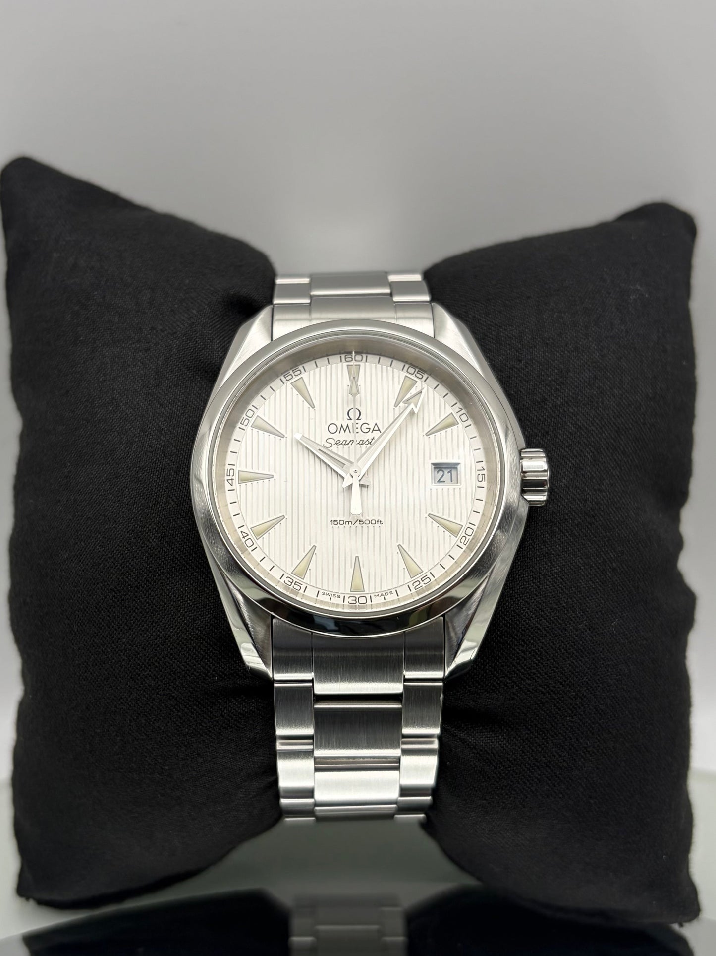 Omega Aqua Terra White Teak Dial 231.10.39.60.02.001