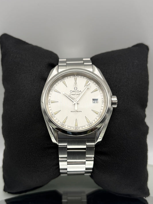 Omega Aqua Terra White Teak Dial 231.10.39.60.02.001