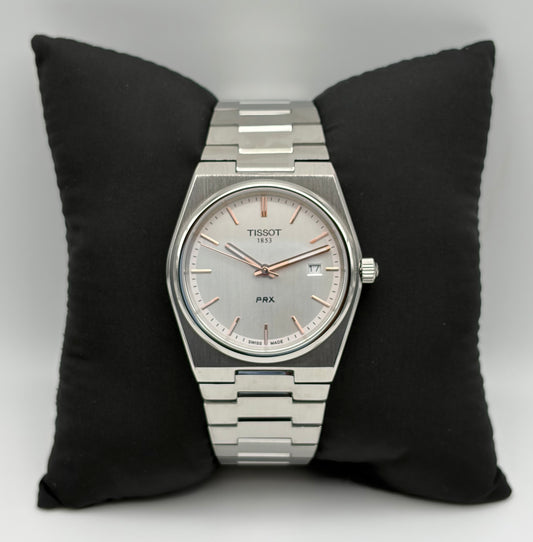 Tissot PRX 40mm Silver Dial - T137.410.11.031.00