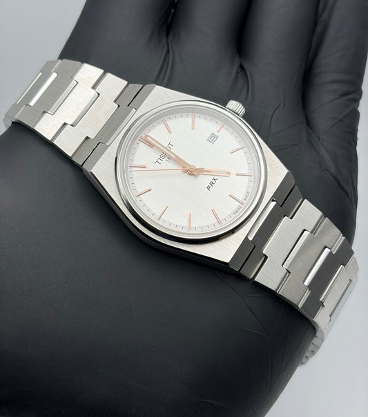 Tissot PRX 40mm Silver Dial - T137.410.11.031.00