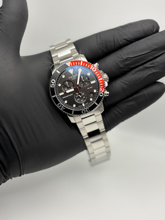 Tissot Seastar 1000 Chronograph Red/Black T1204171105101