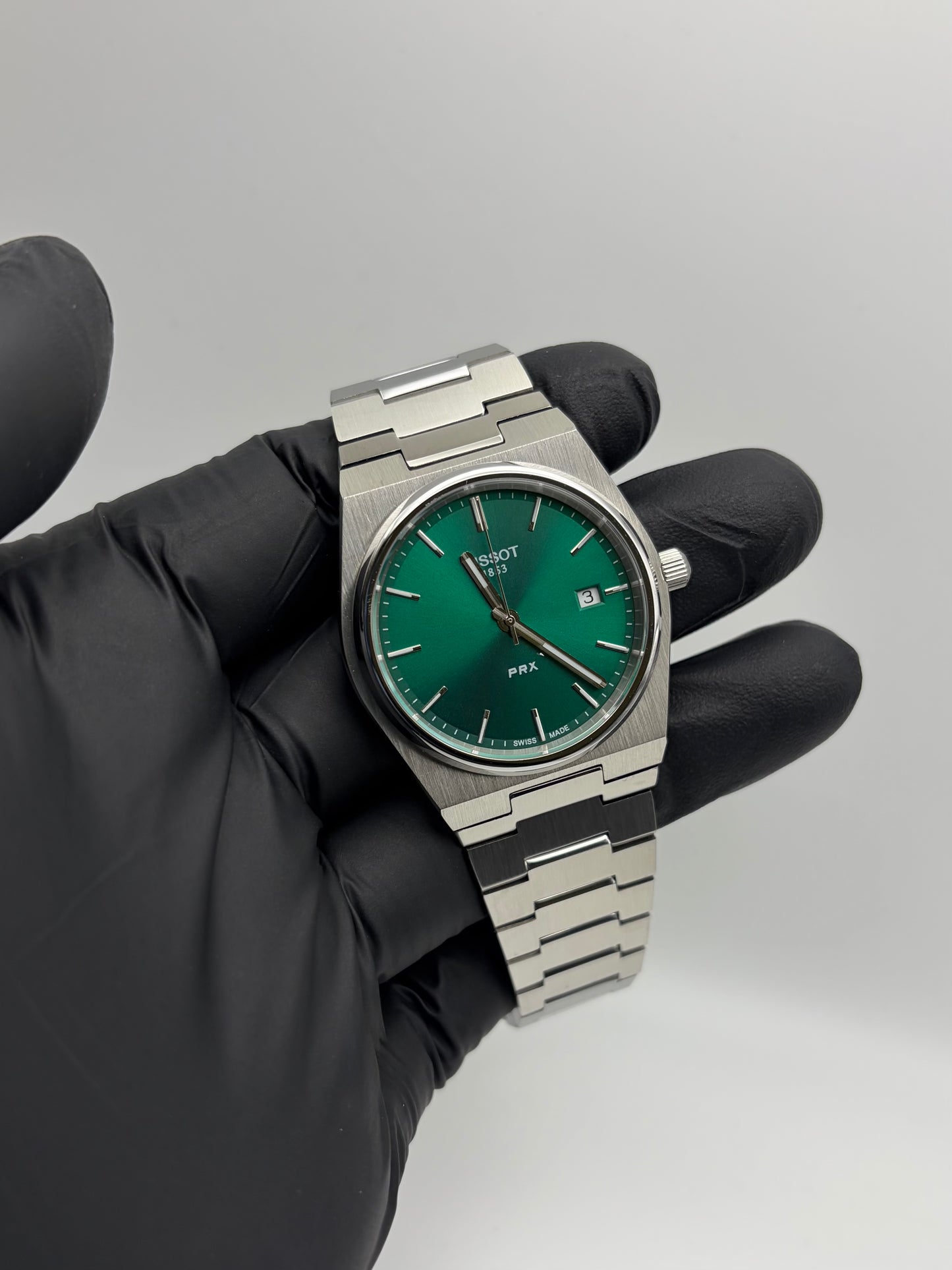 Tissot PRX 40mm Dark Green Dial - T137.410.11.091.00