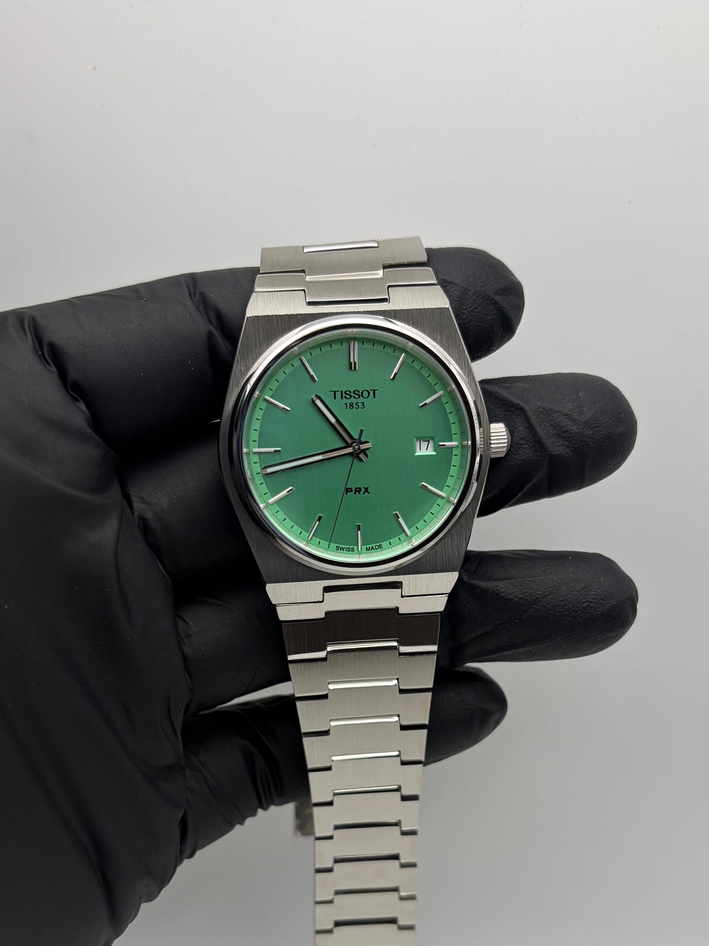Tissot PRX 40mm Light Green Dial T137.410.11.091.01