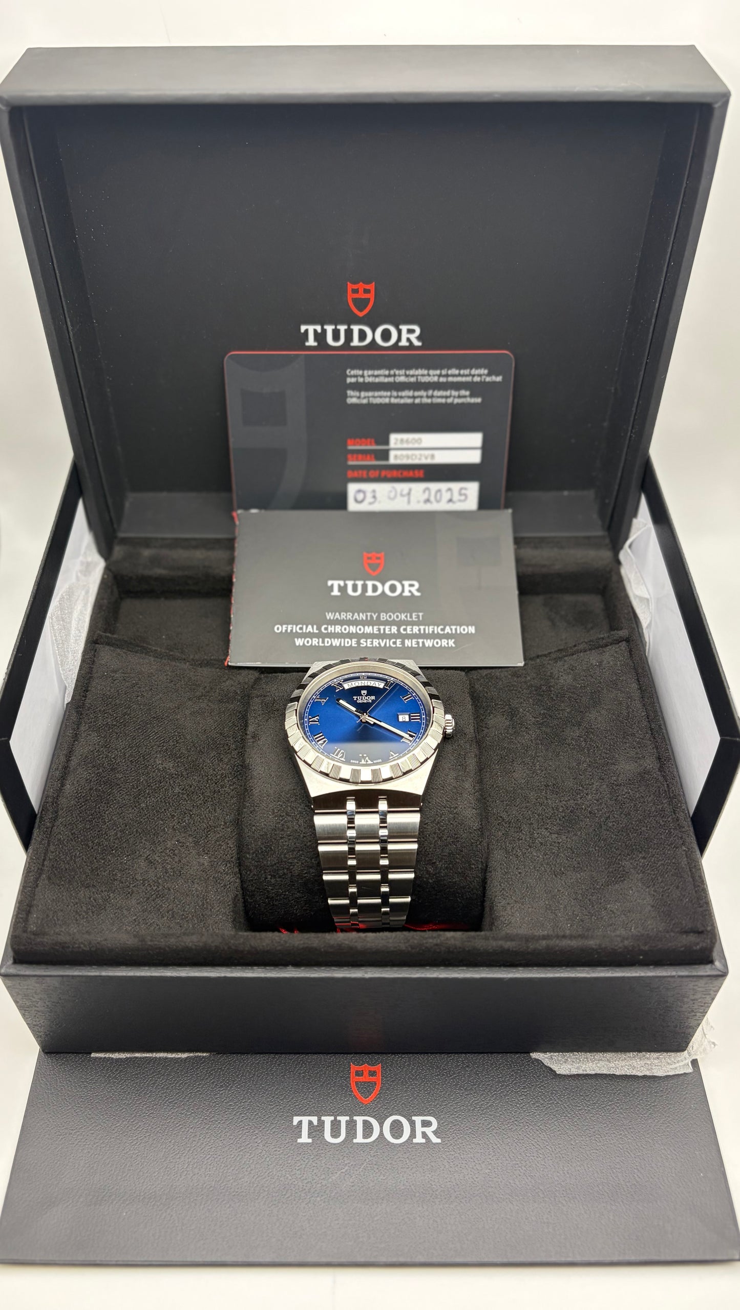 Tudor Royal Blue 41mm Day Date M28600-0005